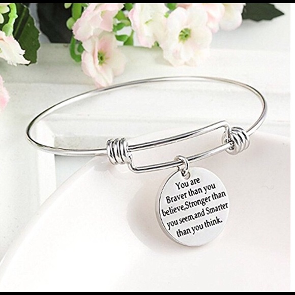 CL🛑Last 1 Inspirational Extendable Bracelet Brave - Picture 2 of 4